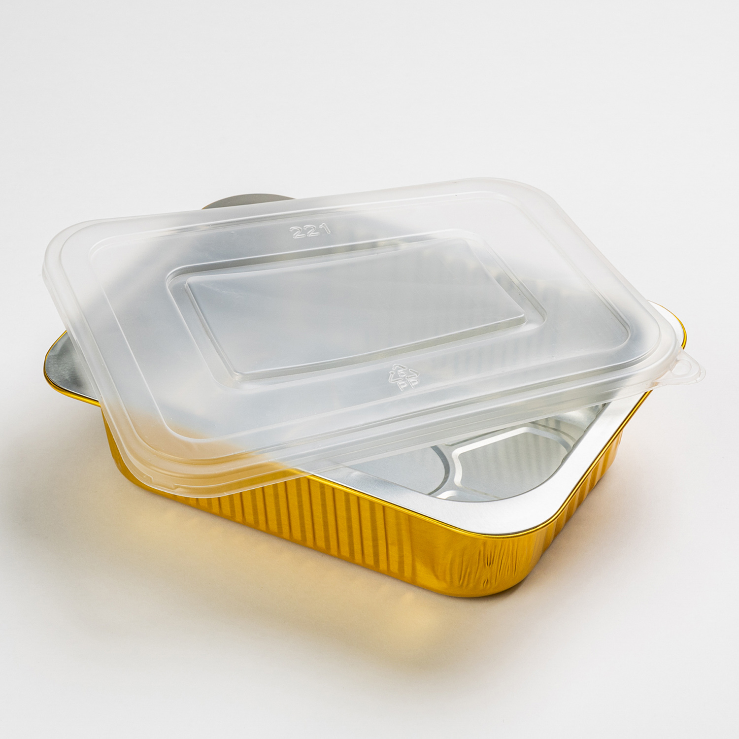 different colors of aluminum foil, colored food containers 